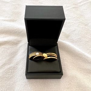 Stacking Ring Set Gold -- US 6.5